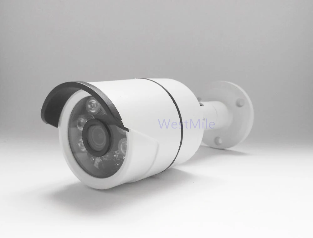 WestMile H.265 5.0MP IP камера POE аудио ONVIF P2P сеть наружного низкого освещения ночного