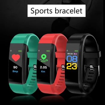

Waterproof Pedometers Bluetooth Smart Band Running Sport Fitness Wristband Sleep Monitor Intelligent Touchpad Heart Rate
