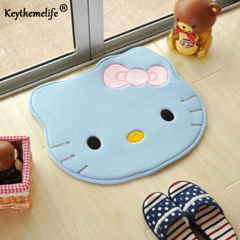 Cute Bath Mats Hello Kitty Memory Foam Bath Mats Bathroom Rug Non slip
