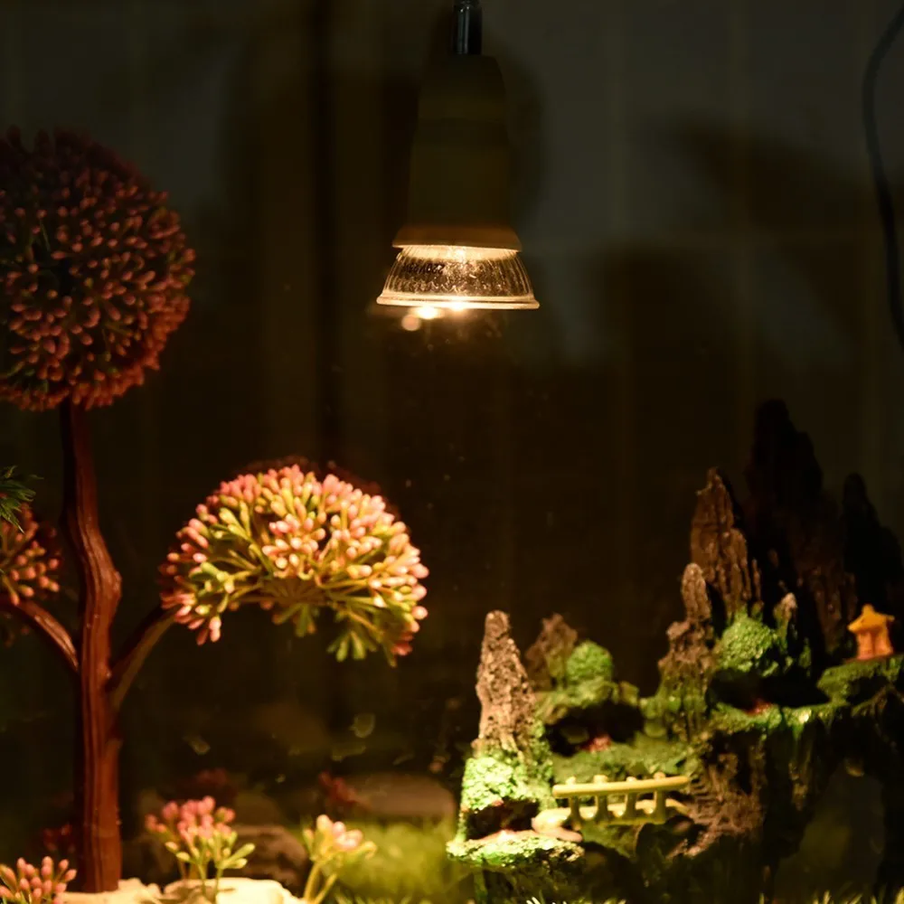 Черепаха Солнечная лампа UVA полный спектр солнечный светильник гусеничный светильник лампа для ящериц ультрафиолетовая нагревательная лампа 75 Вт/50 Вт/25 Вт