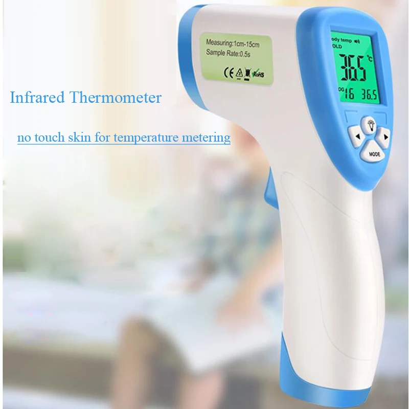 Buy Digital Infrared Laser Thermometers No Touching Skin Colored Baby