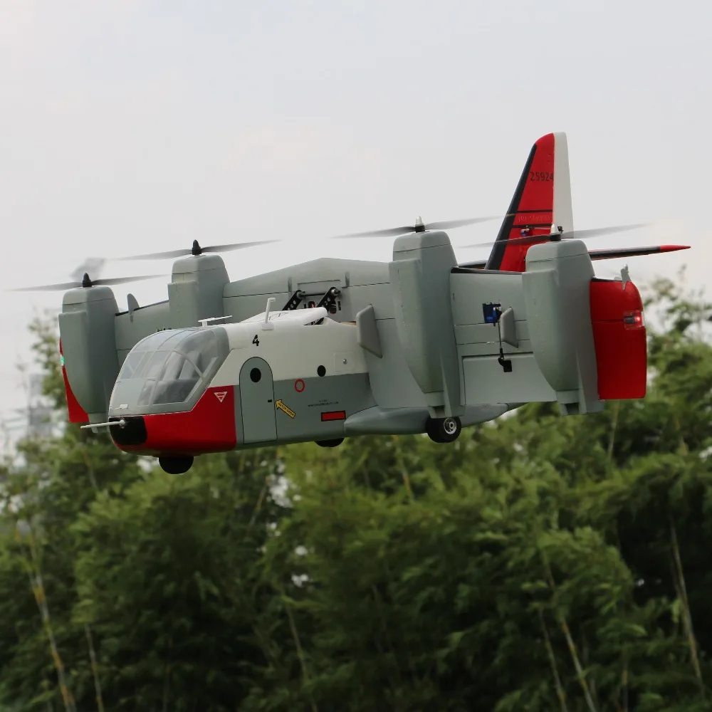 

Unique Vertical Take-off RC airplane XC-142 PNP