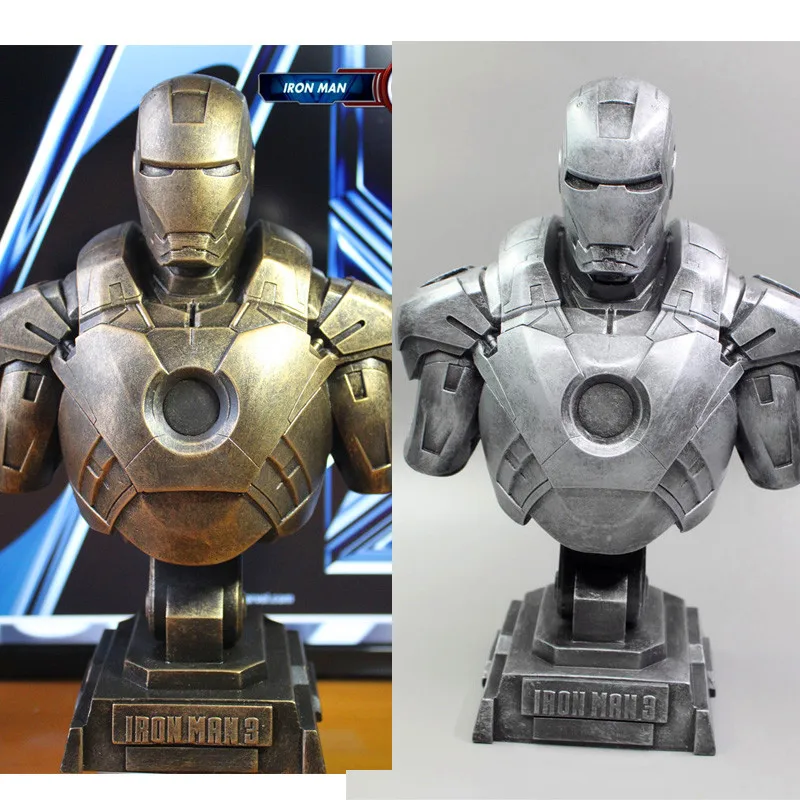 

The Avengers Iron Man Alltronic Era Resin 1:4 Bust Model MK7 Statue Half-Length Photo Or Portrait Collection Gift WU574
