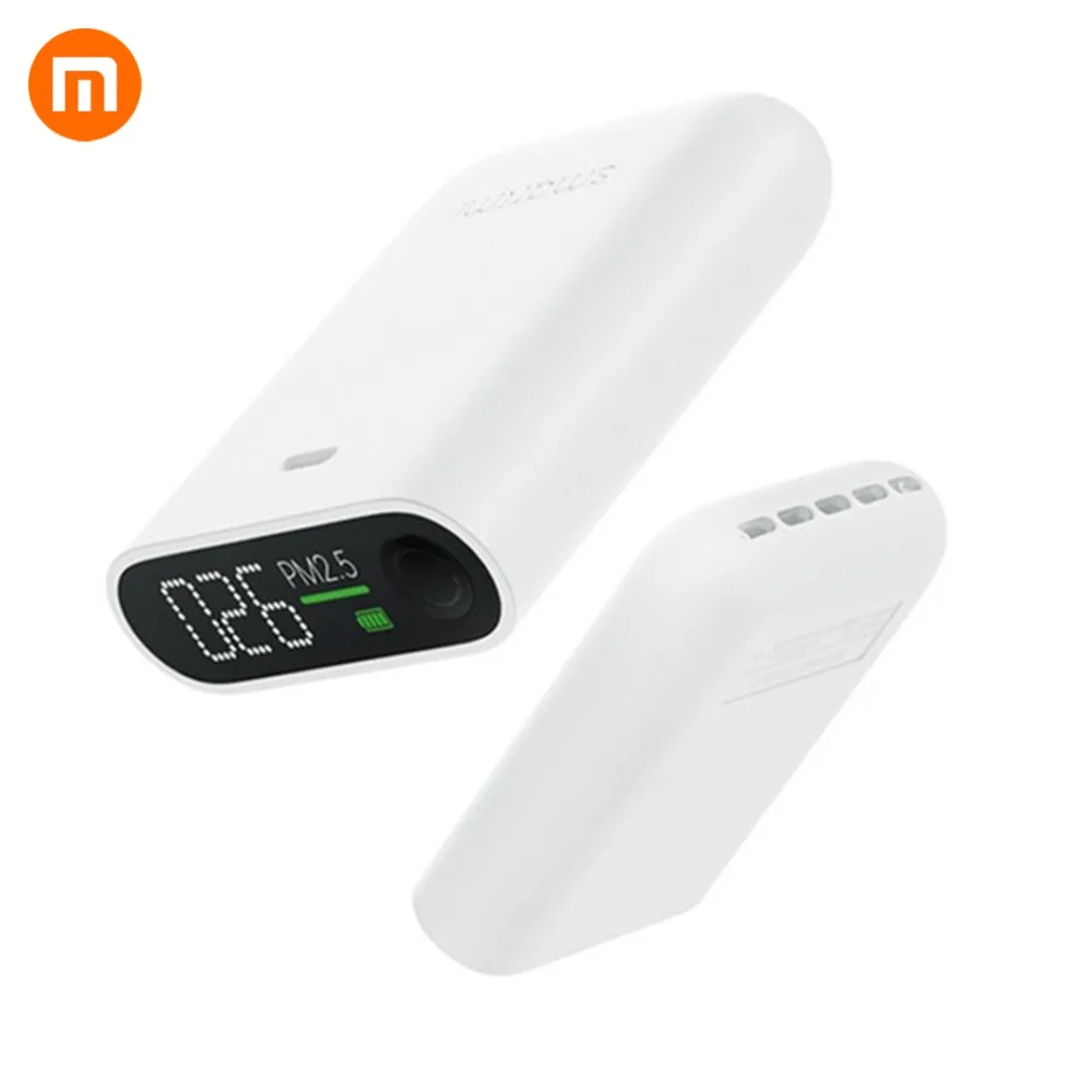 

In Stock Xiaomi Smartmi PM2.5 Air Detector Portable PM 2.5 Mini Sensitive Mijia Air quality monitor LED screen For home office