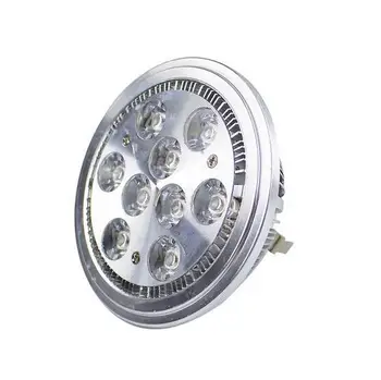 

9W GU10 AR111 LED spotlight AC85-265V lamps high power led White/Warm white indoor lights Replace Halogen for Business Lighting