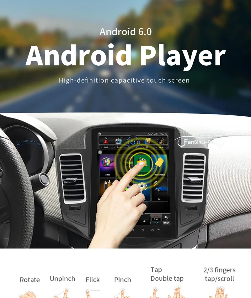 Cheap car Player For Nissan Qashqai/X- TRAIL 2014-2018 Android radio GPS Navigation 1