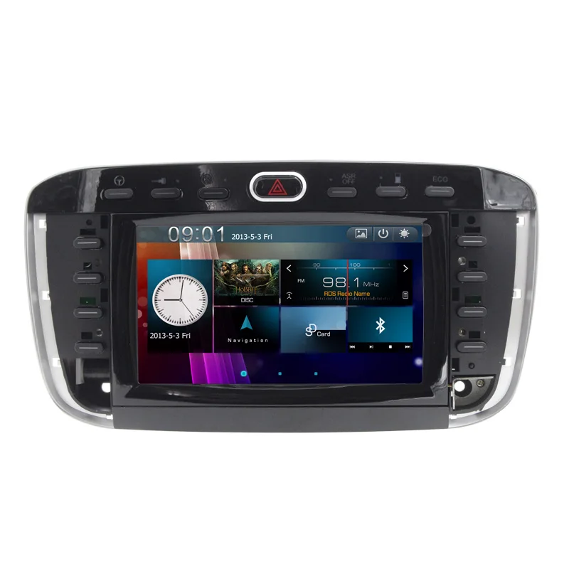 6 2 2 DIN Auto Car DVD player For Fiat Punto Abarth Punto EVO For Fiat