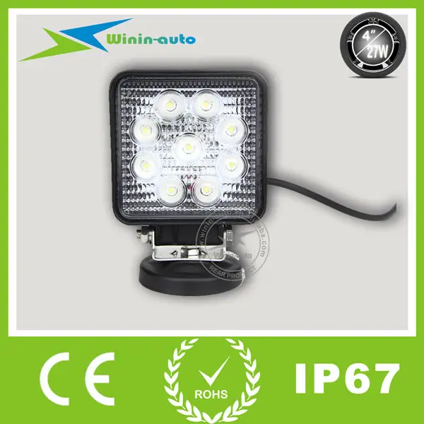 4inch 27w car led work lights 12v 24v offroad driving working lamp headlight for trucks Spot beam WI4273 | Автомобили и мотоциклы
