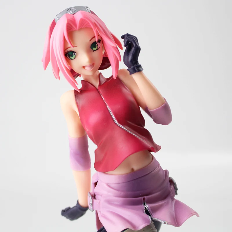 22CM Naruto Shippuden Figure Sakura Haruno Action Figure Naruto Gals Doll Toys