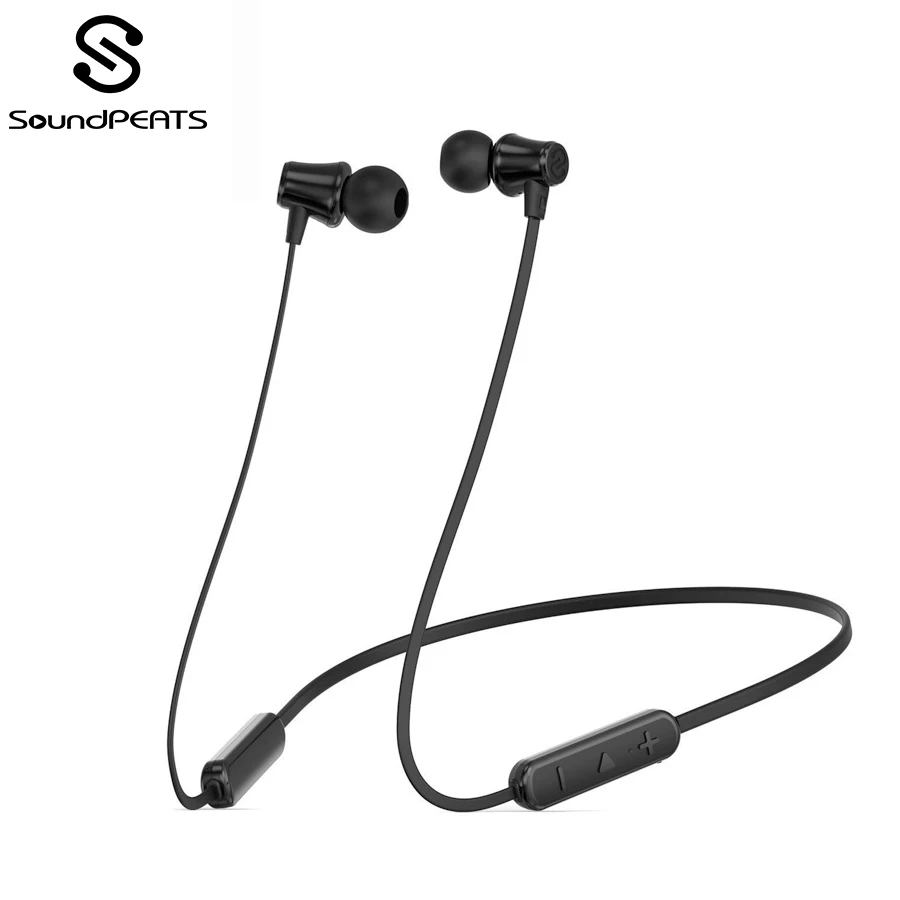

SoundPEATS Bluetooth Headset Wireless Earbuds 4.1 Magnetic Bluetooth Earphones Lightweight Earbuds with Mic in-Ear Earphone Q31