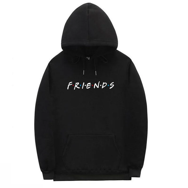 Флисовые Толстовки с надписью и логотипом friends tv show одежда для пар мальчиков