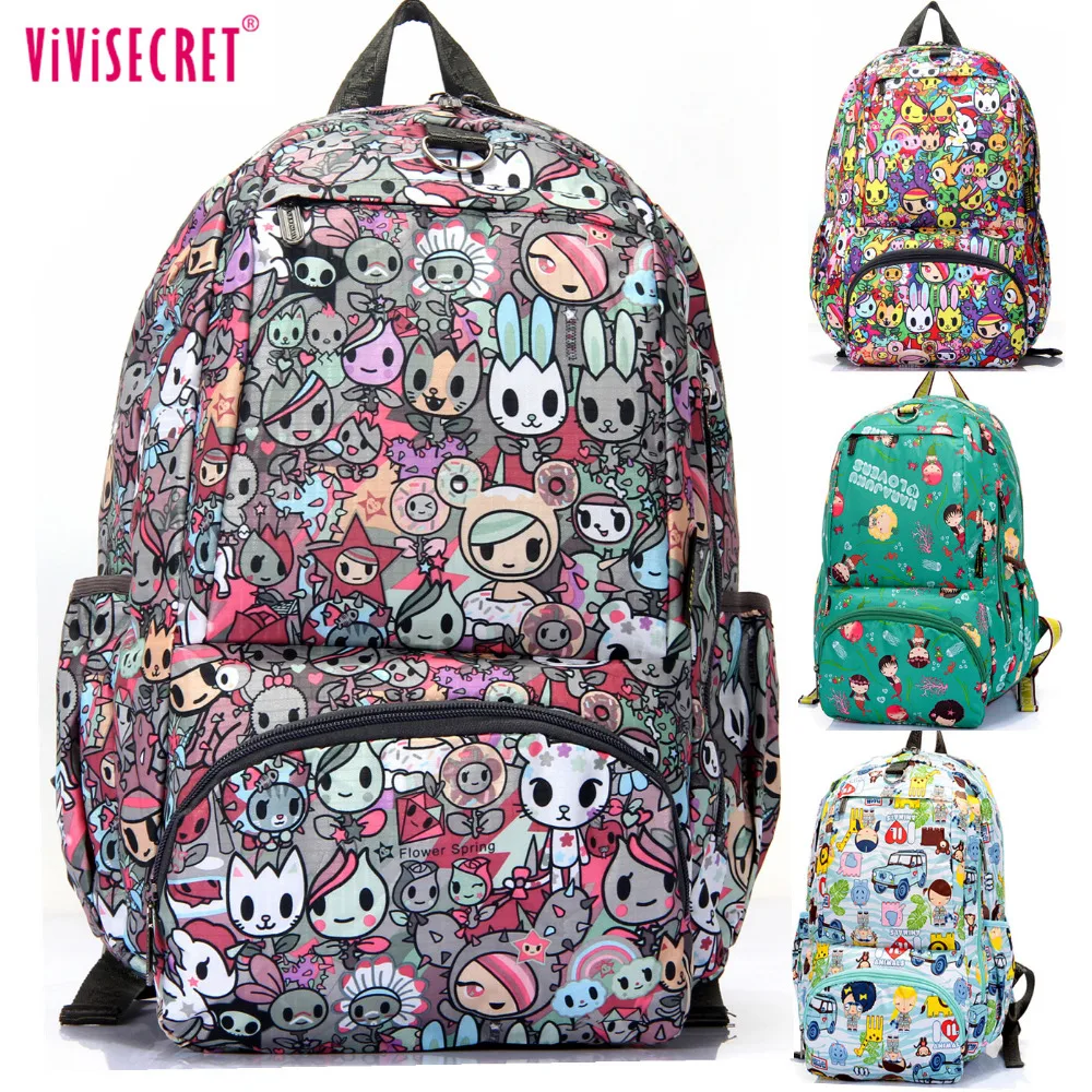 New women School bags for teenagers Girls Waterpoo...