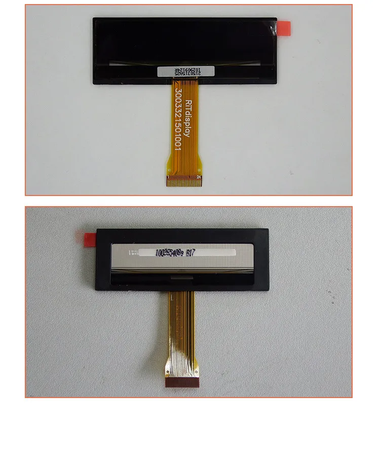 

2.36 inch white OLED liquid crystal display module 128X22 dot matrix SSD1305 controller