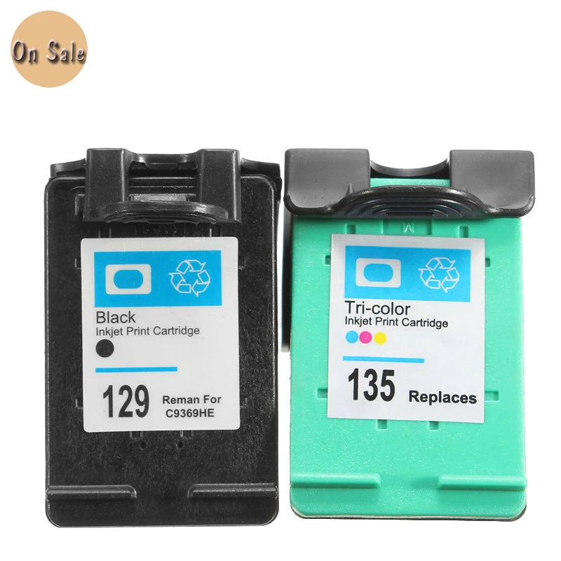 Чернильный картридж hisaint для HP 129 135 Deskjet 460c 460cb 460wbt 5743 5940 5943 6540d 6843 6940 6943 6983 |ink cartridge for