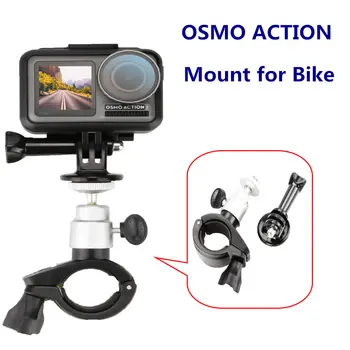 

FOR DJI Osmo Action Camera Bicycle Mount Holder for Bike and Motorcycle Sport 4K video 3-axis Gimbal VS Gopro Hero 7