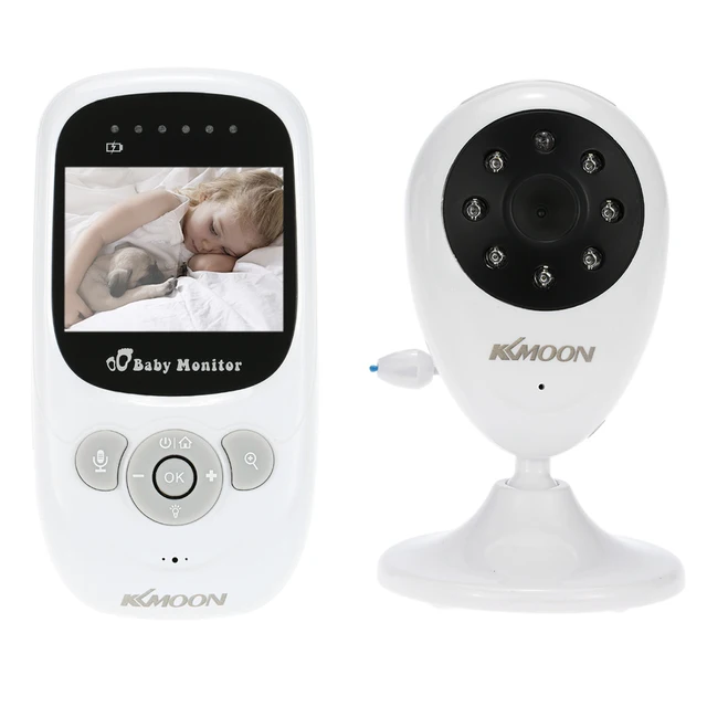 Wireless 2.4″ LCD Color Baby Monitor Video Nanny Mini Security Camera Two Way Talk Night Vision Temperature Monitoring