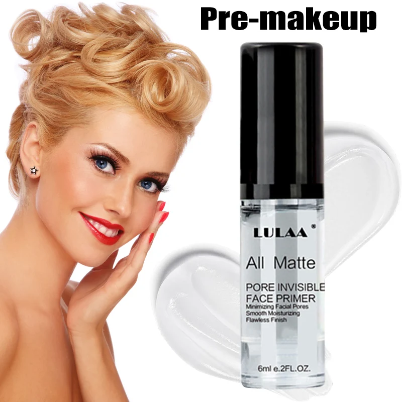 

6ML Women Facial Foundation Primer Lotion Long Lasting Face Oil Control Makeup Base Liquid Cream Face Cosmetic