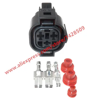 

10 Sets 3 Pin Auto Electric Wiring Plug Connector Waterproof Cable Connectors For VW 1H0 973 203 1H0973203