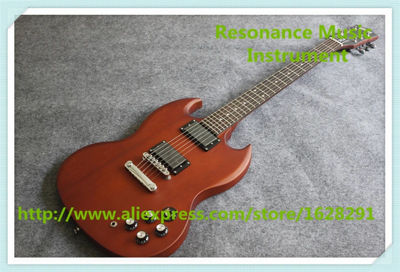 

Real-Deal Tone, Look and Feel in a Package Custom 24 Suneye SGJ Electric Guitar In Stain Cherry Finish