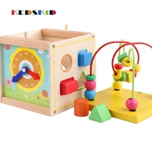 Деревянный интерес сто шкатулка для драгоценностей Обучающая игра игрушки строительные блоки игрушки упражнения зрительно-моторная координация игрушки
