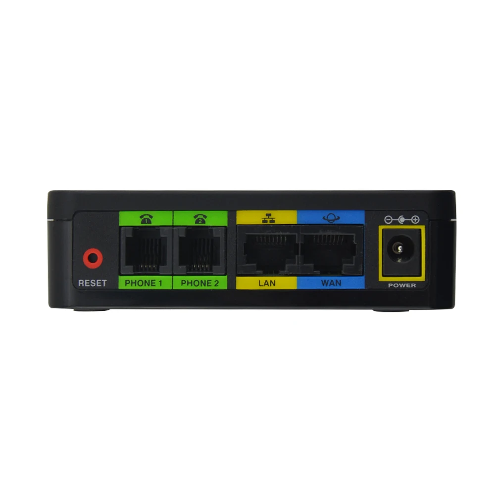 Быстрая доставка! Voip маршрутизатор GT202N 2 порта Voice over IP SIP адаптер факс в реальном
