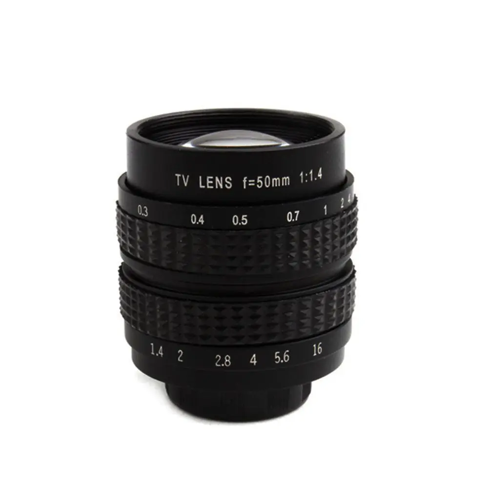 Fujian 50 мм F1.4 CCTV Lens C Mount to Sony A6000 A6500 A6300 A5000 NEX 5T N6 N7 N 3N NEX6 NEX7|50mm f1.4|lens c mountfujian 50mm |