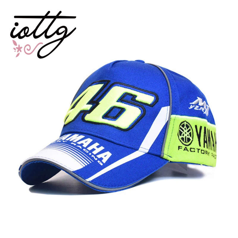 IOTTG 2018 последний Стиль VR46 Росси Бренд бейсболка мото ГП Фабрика гонки на мотоциклах 46 snapback шляпа мужчины женщины на открытом воздухе шапки