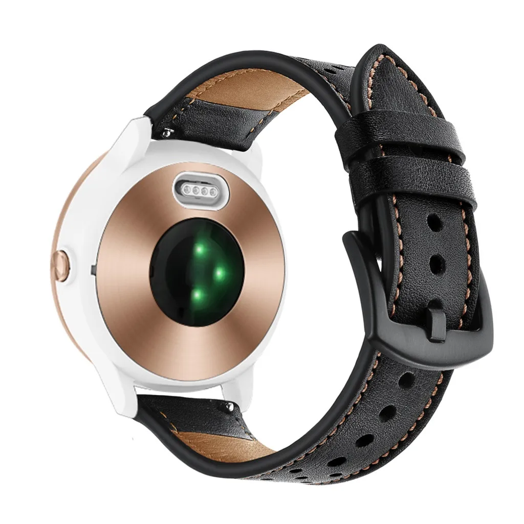 Ремешок для часов Garmin vivoactive Cave style Кожаный ремешок для наручных часов сменный ремешок для Garmin vivoactive Q70