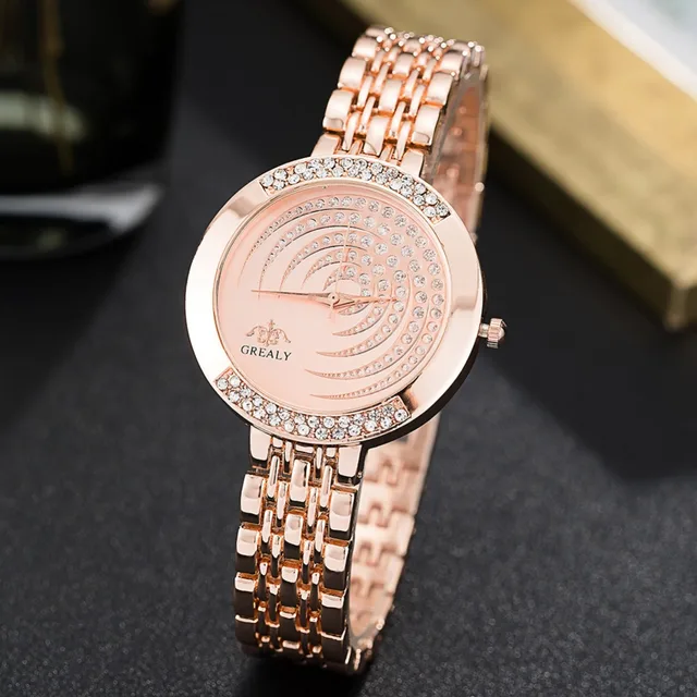 Fashion pink wrist watch female quartz-watches golden women watches bracelet wat Fashion pink wrist watch female quartz-watches golden women watches bracelet wat