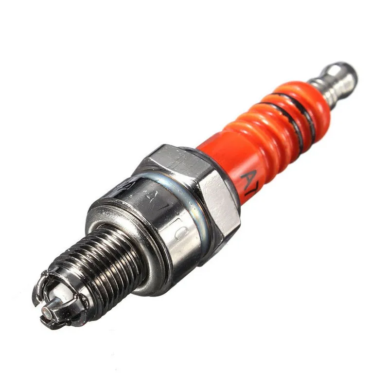 Scooter GY6 50cc 150cc High Performance 3 Electrode Spark Plug Rep C7HA C7HSA Scooter GY6 50cc 150cc High Performance 3 Electrode Spark Plug Rep C7HA C7HSA