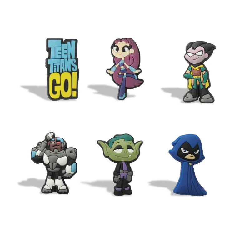 

1PCS Cartoon Figure Teen Titans Magnetic Fridge Magnet PVC Refrigerator Magnet Kid Whiteboard Sticker Home Decor Souvenir