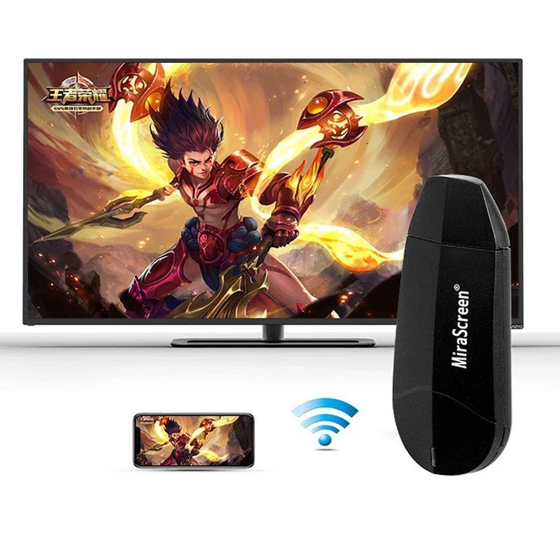Miracast 4K Tv палка для мобильных игр Pubg HDMI беспроводной DLNA AirPlay зеркало Wifi Дисплей ключ приемник для IOS Android