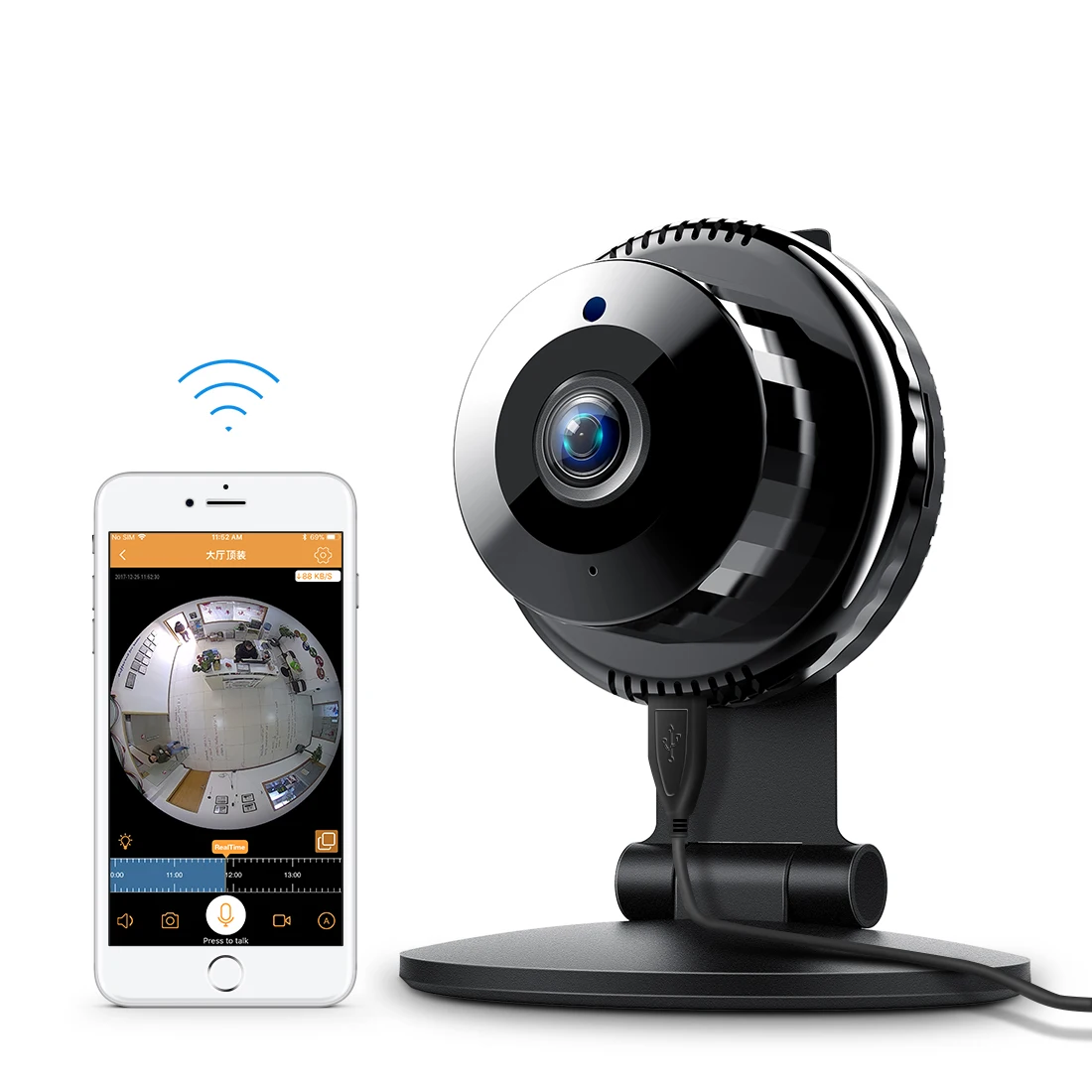 FREDI 960 P HD Беспроводная ip-камера 1.3MP Pet Baby для слежки за домашней безопасностью ip-камера WiFi 10 м инфракрасное ночное видение мини камера видеонаблюдения