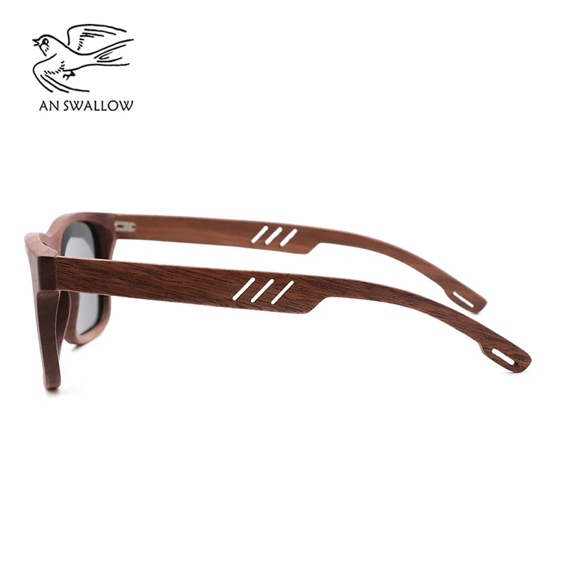 Новые бамбуковые и деревянные очки ретро деревянные солнцезащитные очки с серыми линзами и анти-Ультрафиолетовые Солнцезащитные очки для мужчин и женщин
