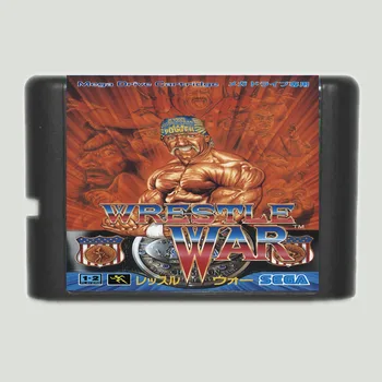 

Wrestle War 16 bit MD Game Card For Sega Mega Drive For Genesis