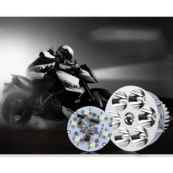 

Encell 2016 New 12-80V Led Motorcycle Headlight Bulbs Aluminum18W Lamp Scooter Moto Accessories Fog Lights For Motor
