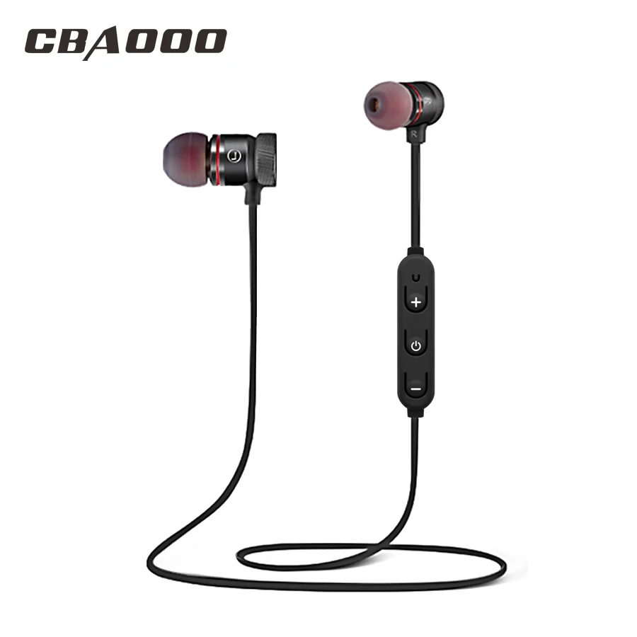 Earphone Bluetooth  Wireless Bluetooth Headset Sports earphones Stereo Magnetic  for Phone Xiaomi  Android