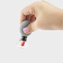 8 серебряных домашних вакуумных магнитных терапий Акупрессура присоска TCM иглоукалывание и прижигание набор банок забота о здоровье