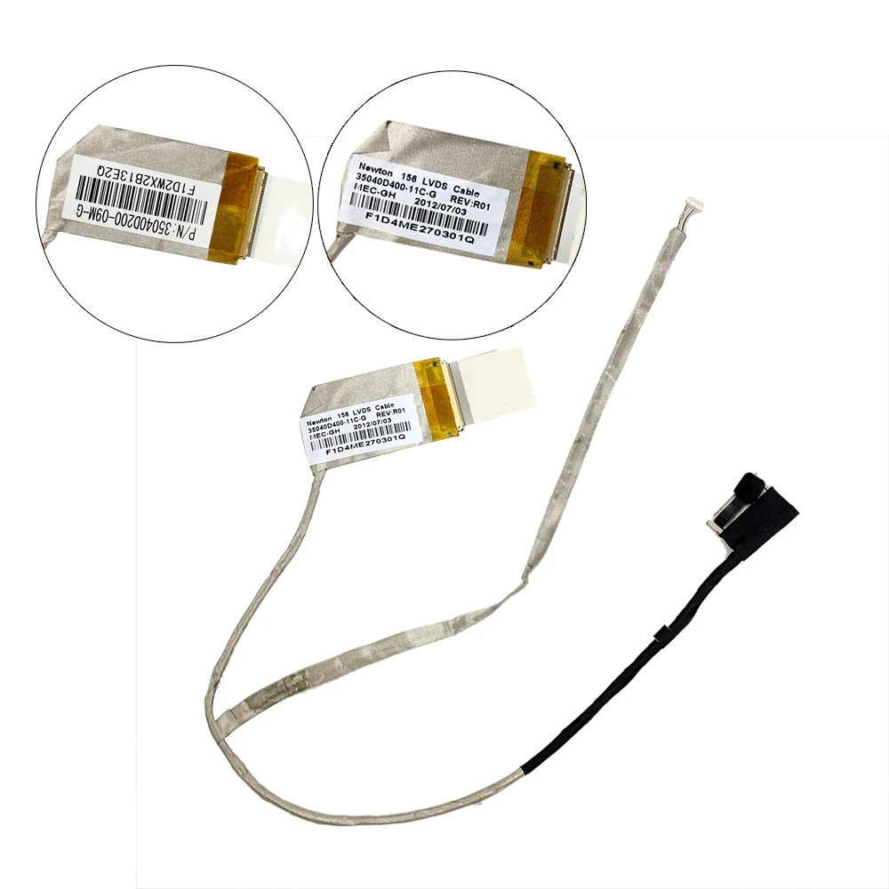 ЖК-кабель для Compaq Presario CQ58 HP 650 655 35040D000-H6W-G 35040D100-H0B-G 35040D400-11C-G 35040D300-GY0-G 686256-001 |