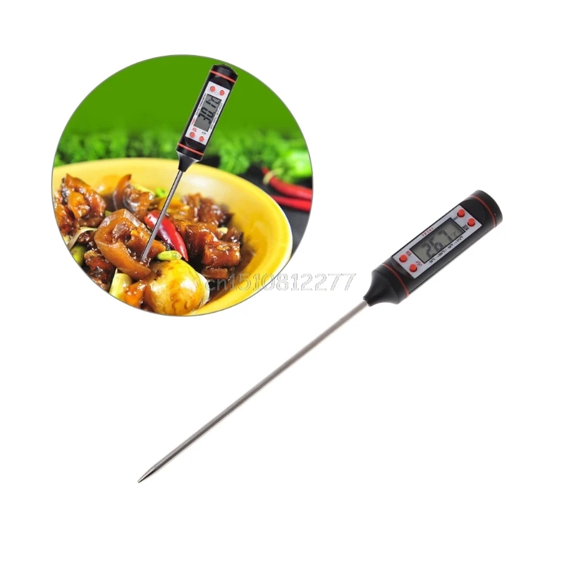 

Food Oil Cooking Meat BBQ Probe digital Thermometer Temperature kitchen #H0VH# Drop shipping