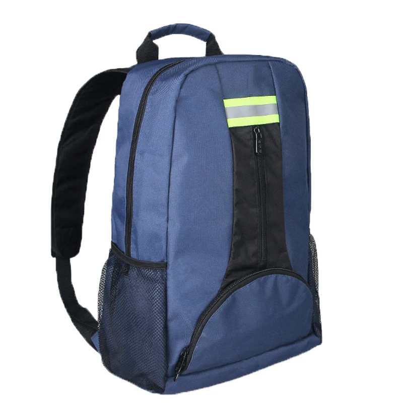 PEGASI Oxford Fabric Shoulders Multi-function Outdoor thicken Backpack Electricians Tool Bag Blue maintenance Durable toolbag