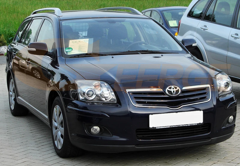 Для Toyota Avensis T25 2006 2007 2008 2009 отличное Ультра яркое освещение CCFL ангельские глазки комплект Halo Кольцо