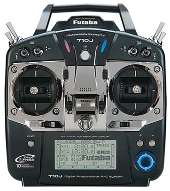 Futaba T10J пульт дистанционного управления 2,4G T-FHSS Воздушная система с R3008SB приемником для вертолета