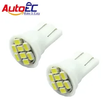 AutoEC T10 8smd 1206 194 168 192 W5w светодиодных фар для авто светодиодный автомобильный светильник Клиренс клиновидный торговля 1000 шт./лот# LB04