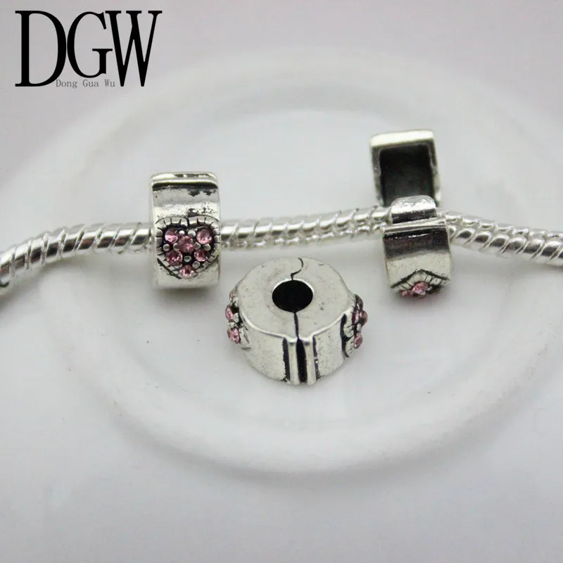 DGW 1pc free shipping Fits pan Charms bracelets safety Bead Clip Stopper  Star Pattern European Charm DIY Jewelry DWK A1 4|beads free  shipping|pattern beadedsafety beads - AliExpress