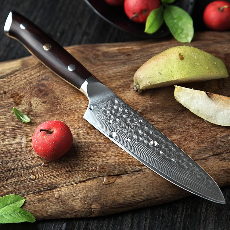  XINZUO 2PCS Damascus Kitchen Chef Knife Sets High Quality Stainless Steel Excellent Utility Chef Kn - 33018268519