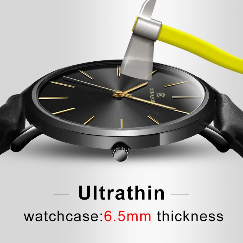 Ultra-Thin Watch Men's Elegant Fashion Casual Watches Simple Business Men Quartz Watches Roman Masculine Male Clock Reloj