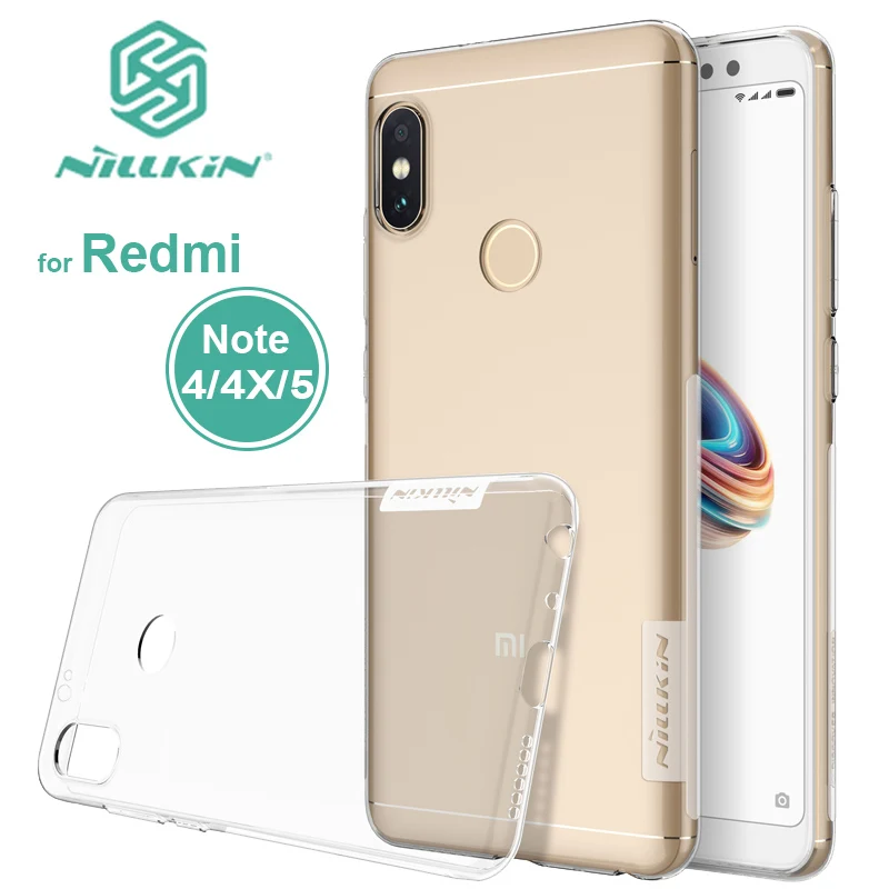 Xiaomi Redmi Note 5 Pro чехол Nillkin TPU Redmi Note 4/4X Прозрачный чехол для телефона для Xiaomi Redmi Pro Nilkin силиконовый чехол-накладка