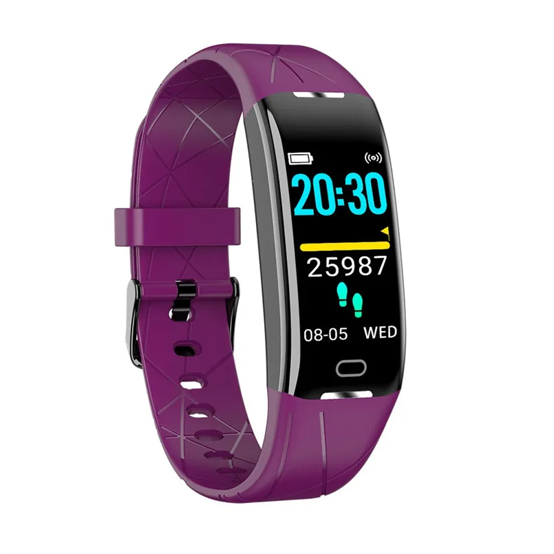 0.96 Inch TFT LCD Color Screen Smart Watch Blood Pressure Heart Rate Monitor Sleep Sports Fitness Tracker USB Charging 40AP1010