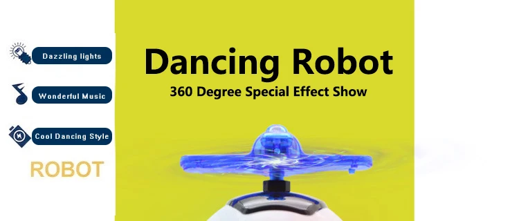 子供のおもちゃスペース 360 度回転ライト音楽赤外線ダンス電動ロボット玩具赤外線ダンス回転宇宙ロボットおもちゃ Electronic Pets Aliexpress